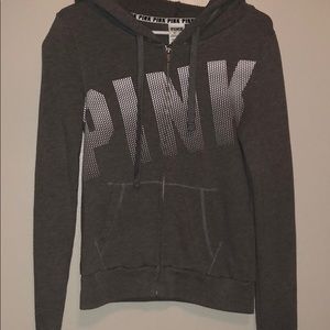 victoria secret jacket grey